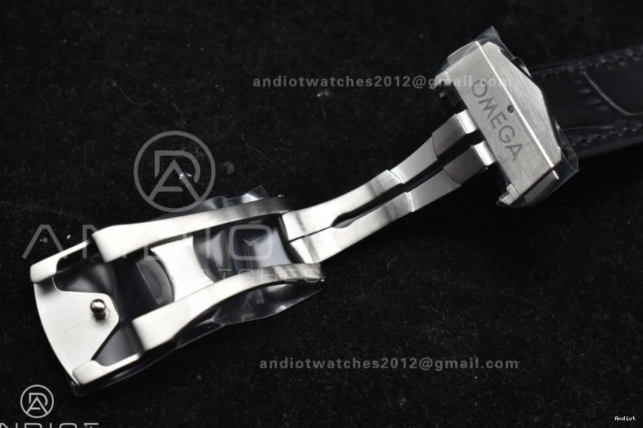 Strap Gray SS Clone A8900 Constellation Best Edition 1:1 VSF Black Gummy on Dial Super 1222